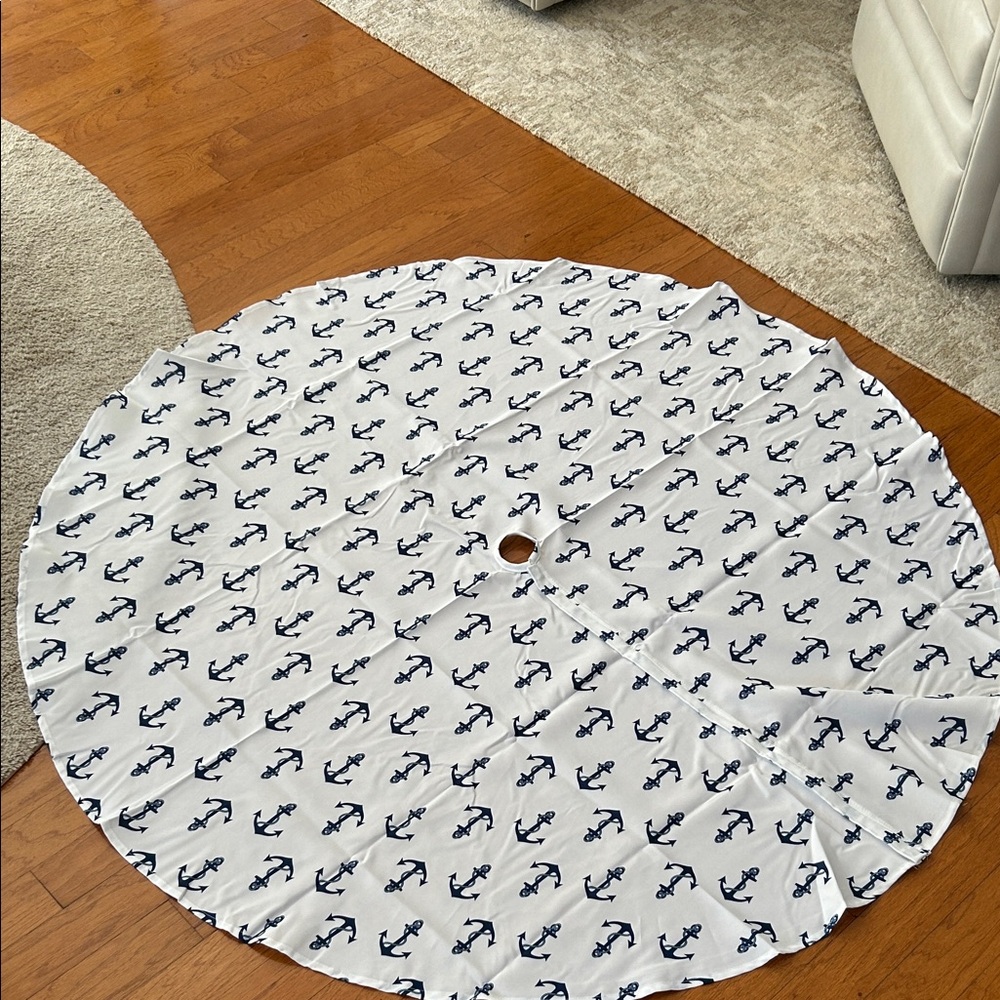 Nautical Anchor Print Tablecloth